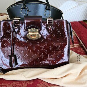 Louis Vuitton Melrose Ave Amarante Vernis Leather